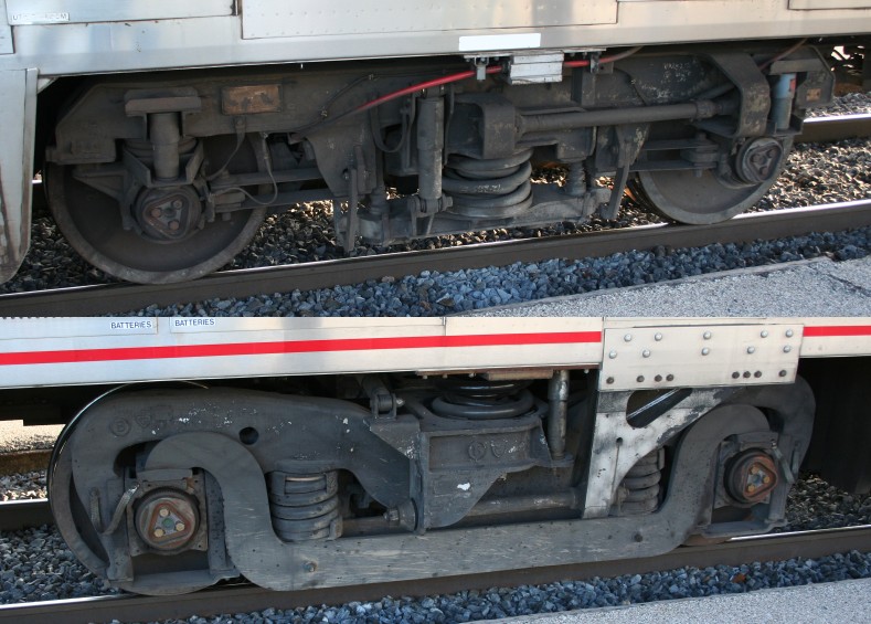 Old Superliner wheel weathering