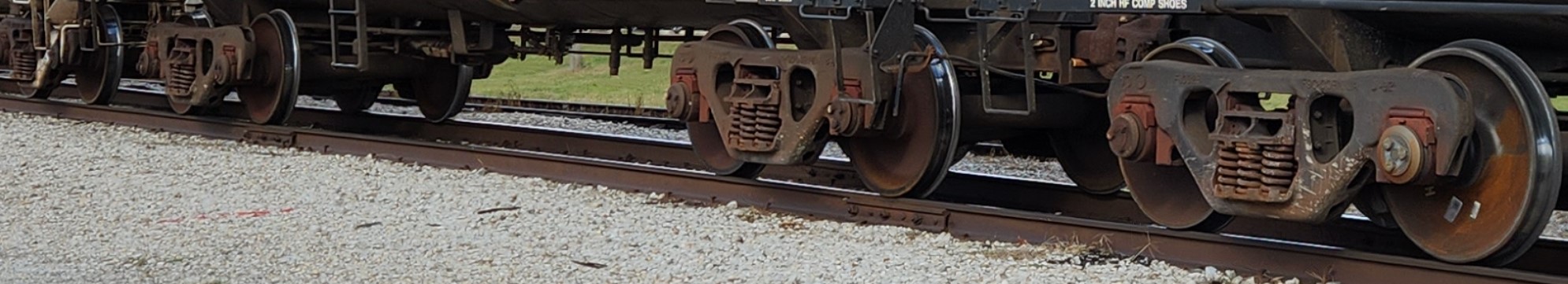 Tank car wheel weathering